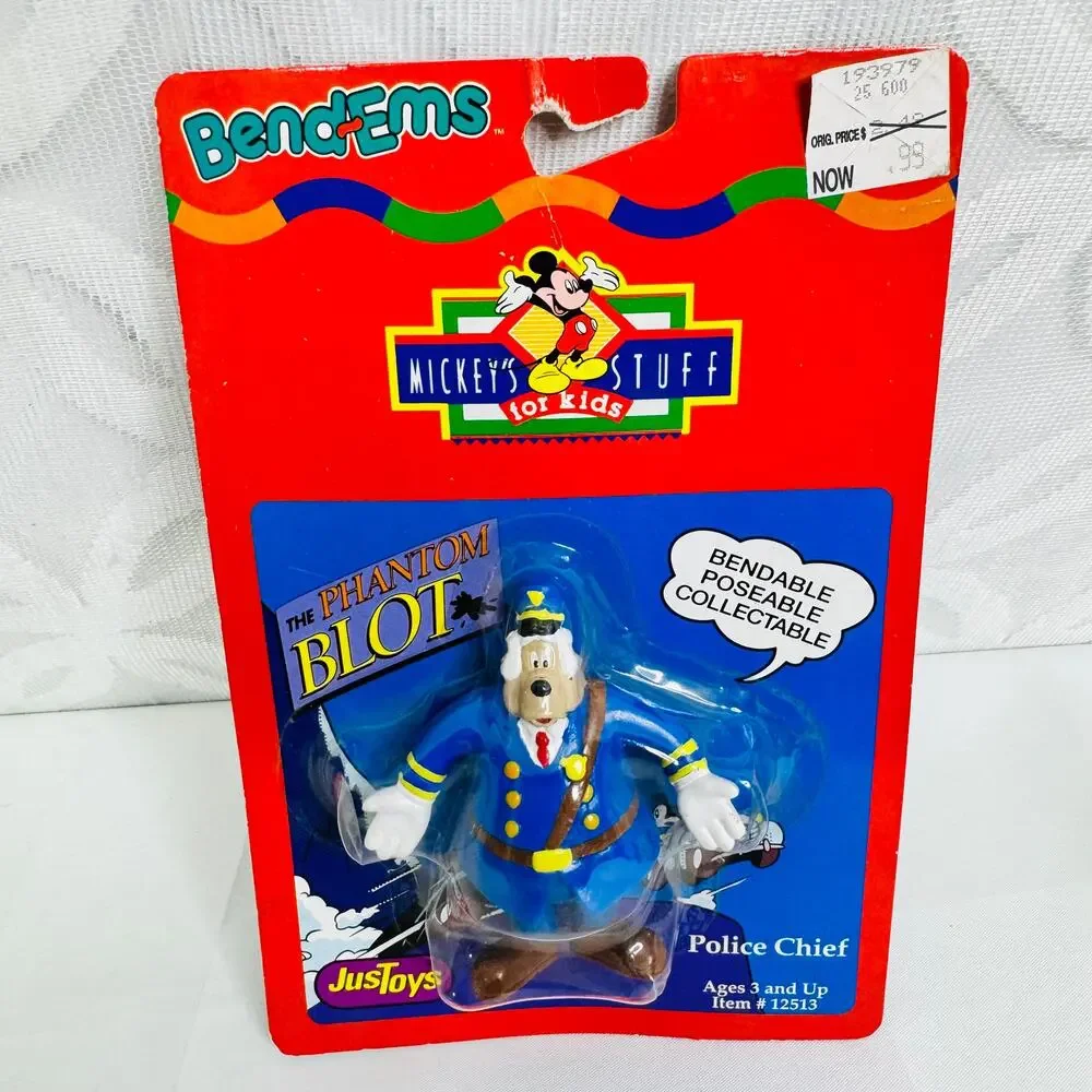 Disney Bend-Ems‎ The Phantom Blot Police Chief from JusToys B